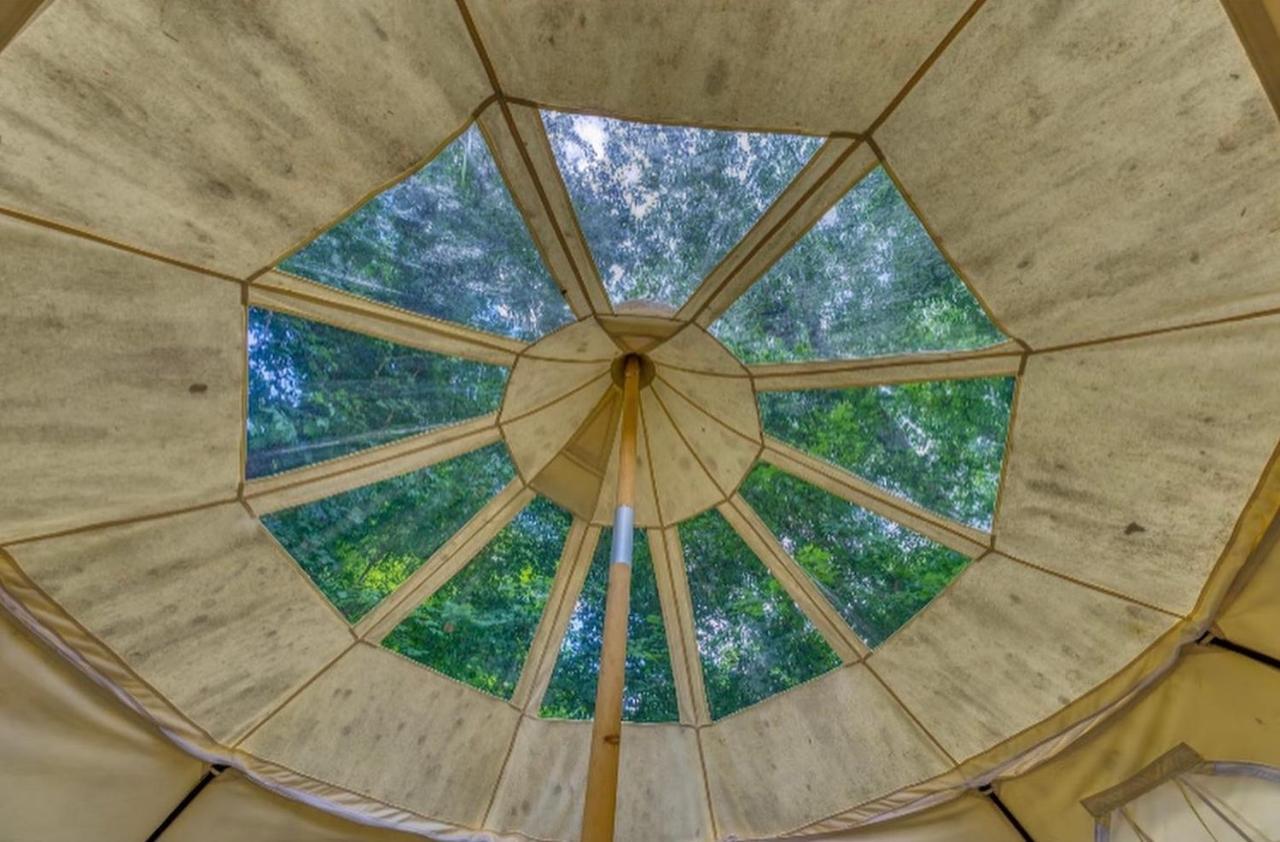 The Aries-A Stargazing, Luxury Glamping Tent Rogersville Buitenkant foto