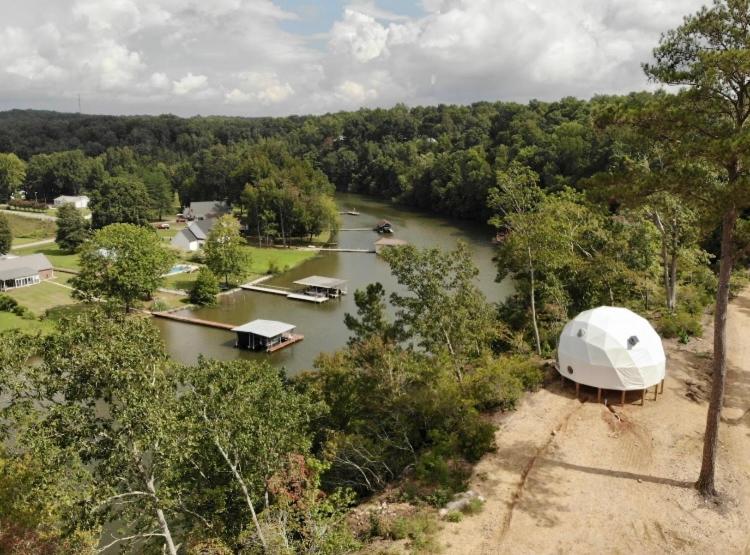 The Aries-A Stargazing, Luxury Glamping Tent Rogersville Buitenkant foto